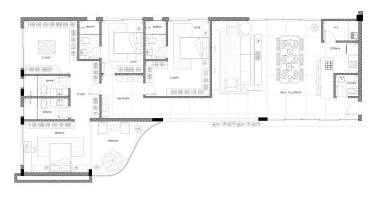 Foto 4 de Apartamento com 2 quartos à venda, 117m2 em Jardins, São Paulo - SP