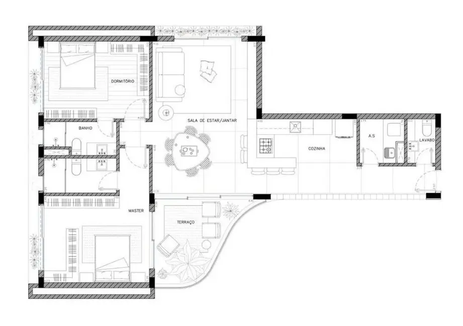 Foto 3 de Apartamento com 2 quartos à venda, 117m2 em Jardins, São Paulo - SP