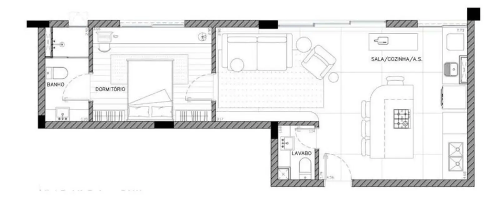Foto 6 de Apartamento com 2 quartos à venda, 117m2 em Jardins, São Paulo - SP