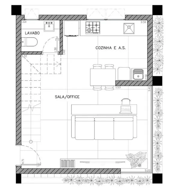 Foto 5 de Apartamento com 1 quarto à venda, 78m2 em Jardins, São Paulo - SP