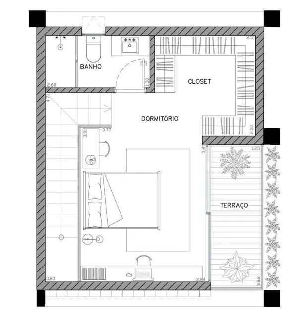 Foto 2 de Apartamento com 1 quarto à venda, 78m2 em Jardins, São Paulo - SP