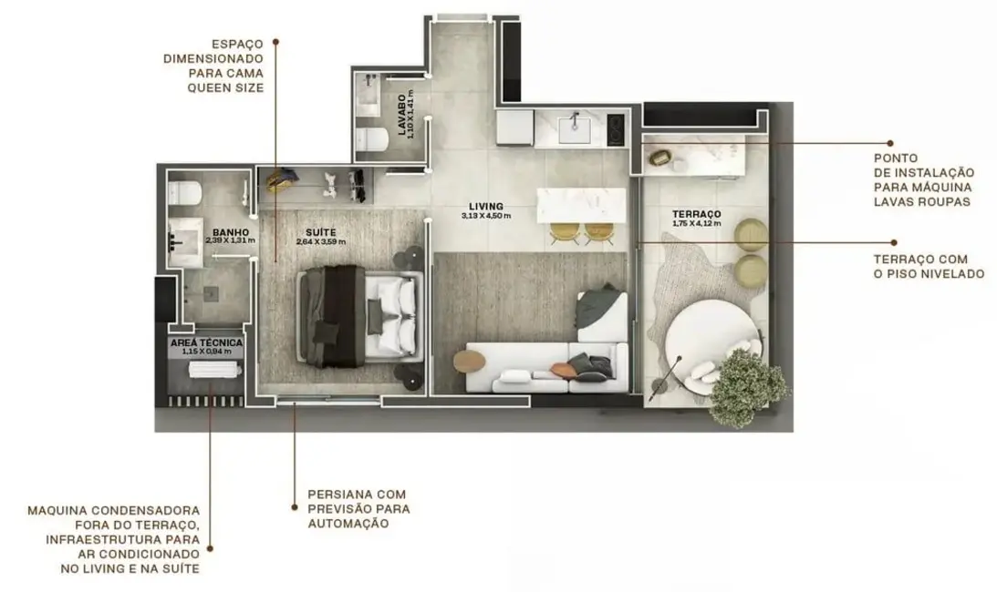 Foto 8 de Apartamento com 1 quarto à venda, 31m2 em Paraíso, São Paulo - SP