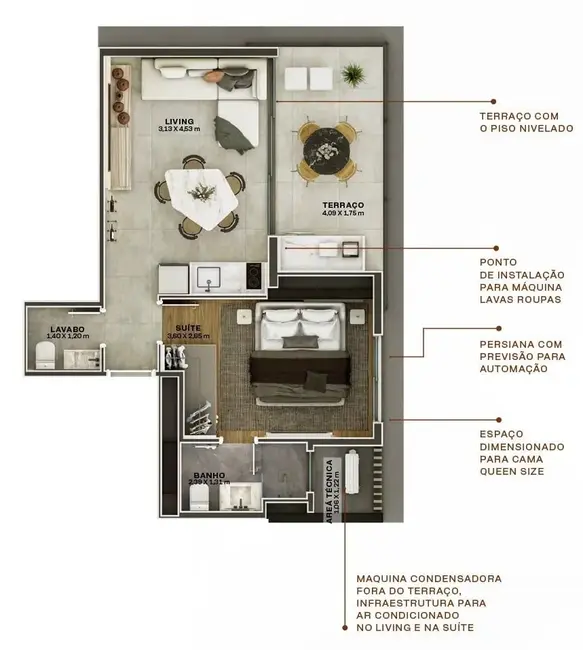Foto 2 de Apartamento com 1 quarto à venda, 31m2 em Paraíso, São Paulo - SP