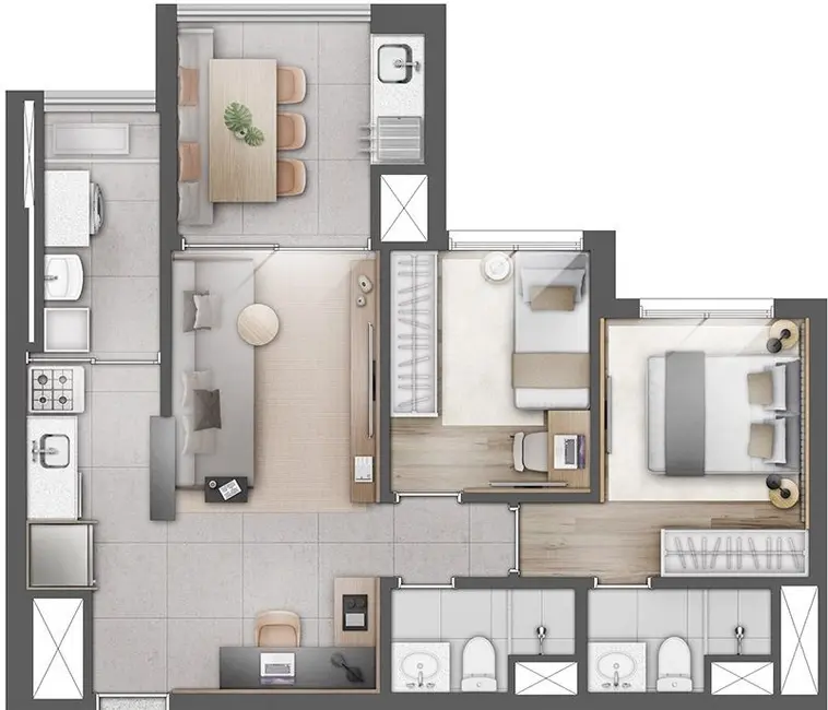 Foto 4 de Apartamento com 3 quartos à venda, 110m2 em Vila Romana, São Paulo - SP