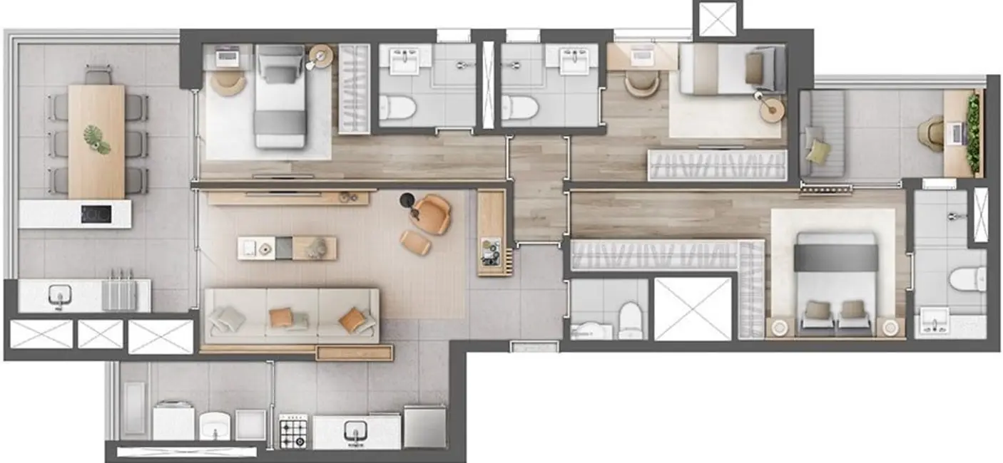 Foto 6 de Apartamento com 3 quartos à venda, 110m2 em Vila Romana, São Paulo - SP
