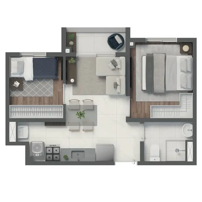 Foto 2 de Apartamento com 2 quartos à venda, 33m2 em Vila Prudente, São Paulo - SP