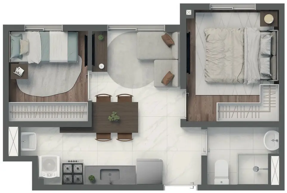 Foto 4 de Apartamento com 2 quartos à venda, 33m2 em Vila Prudente, São Paulo - SP