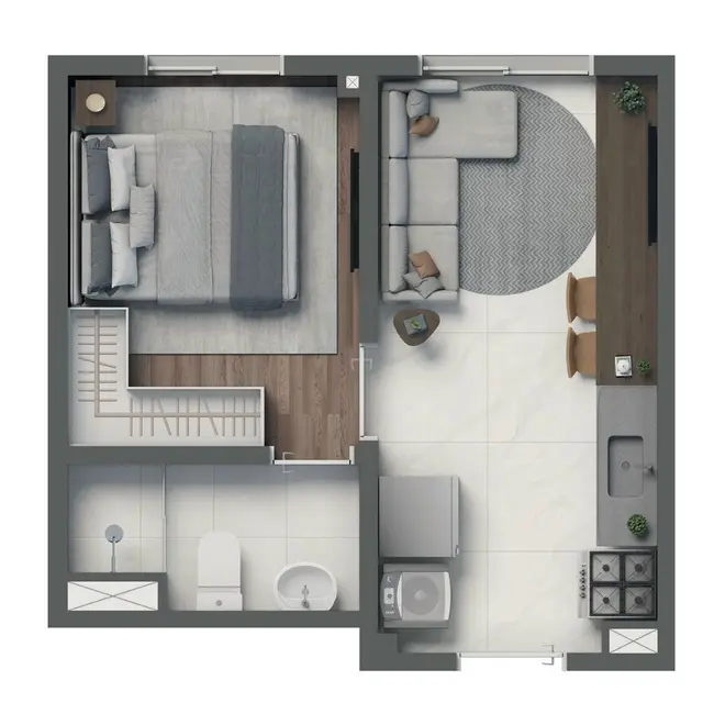 Foto 6 de Apartamento com 2 quartos à venda, 33m2 em Vila Prudente, São Paulo - SP