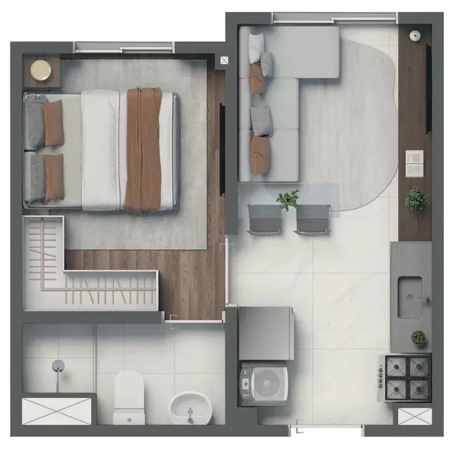 Foto 3 de Apartamento com 2 quartos à venda, 33m2 em Vila Prudente, São Paulo - SP