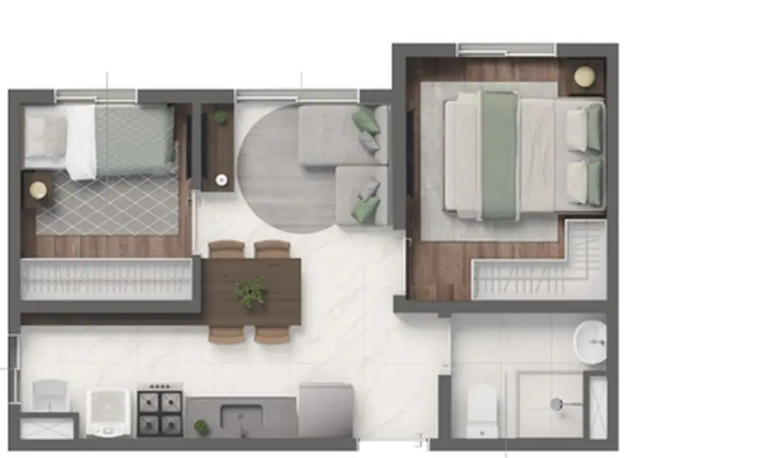 Foto 1 de Apartamento com 2 quartos à venda, 33m2 em Belenzinho, São Paulo - SP