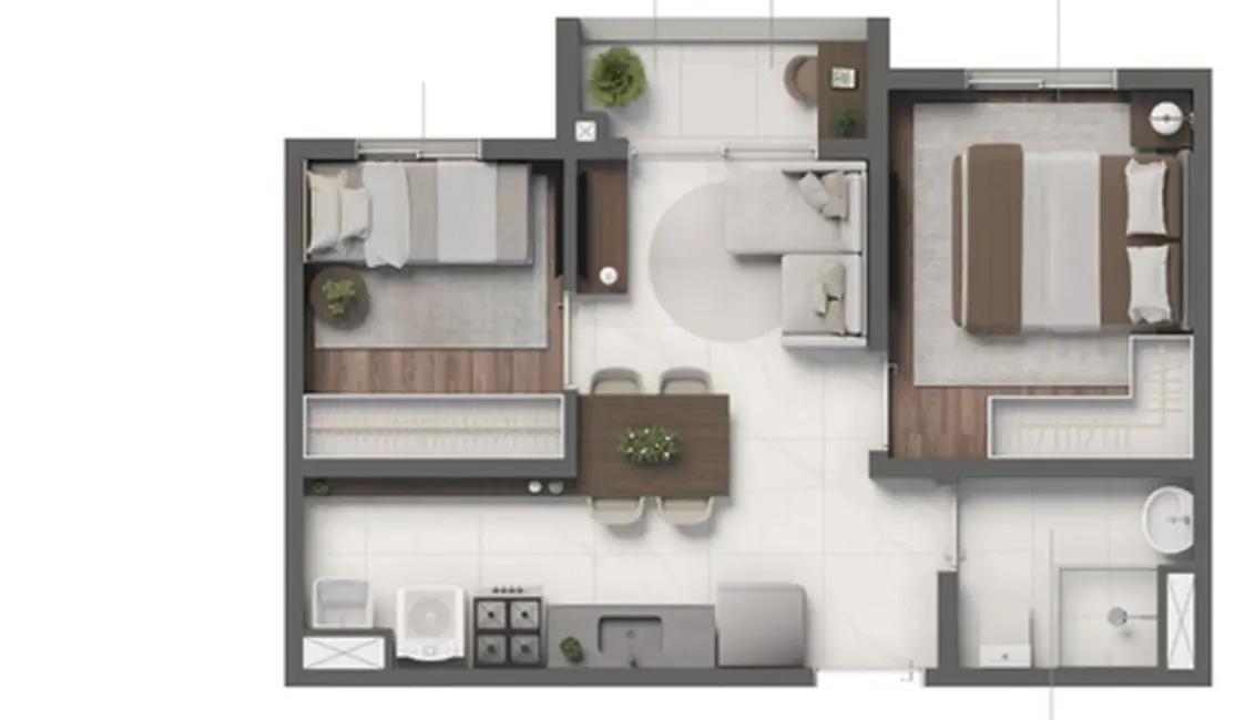 Foto 3 de Apartamento com 2 quartos à venda, 33m2 em Belenzinho, São Paulo - SP