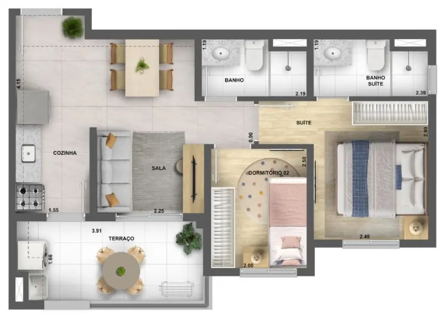 Apartamento com 2 quartos à venda, 37m2 em Água Branca, São Paulo - SP - imagem 1 Foto 1 de Apartamento com 2 quartos à venda, 37m2 em Água Branca, São Paulo - SP