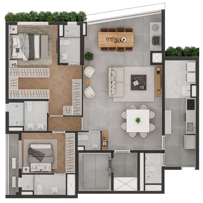 Foto 5 de Apartamento com 3 quartos à venda, 278m2 em Cerqueira César, São Paulo - SP