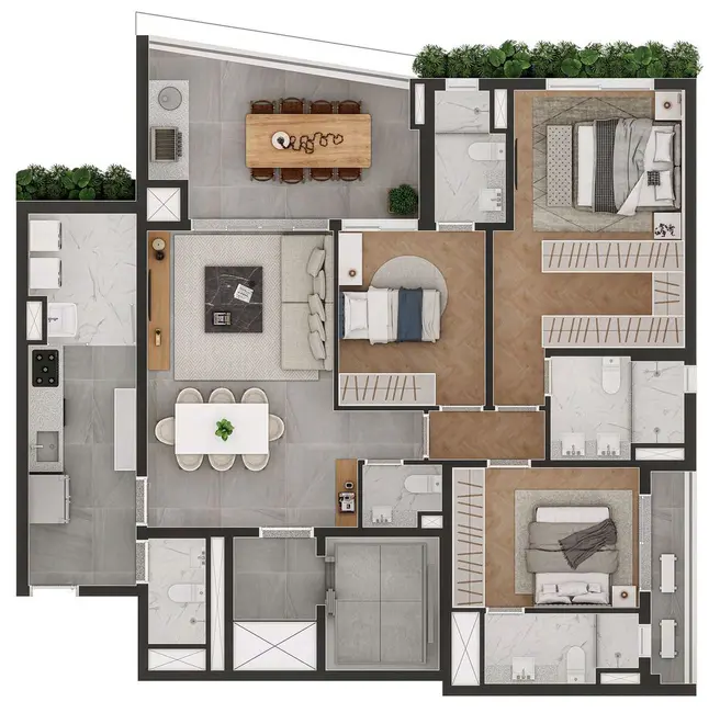 Foto 1 de Apartamento com 3 quartos à venda, 278m2 em Cerqueira César, São Paulo - SP