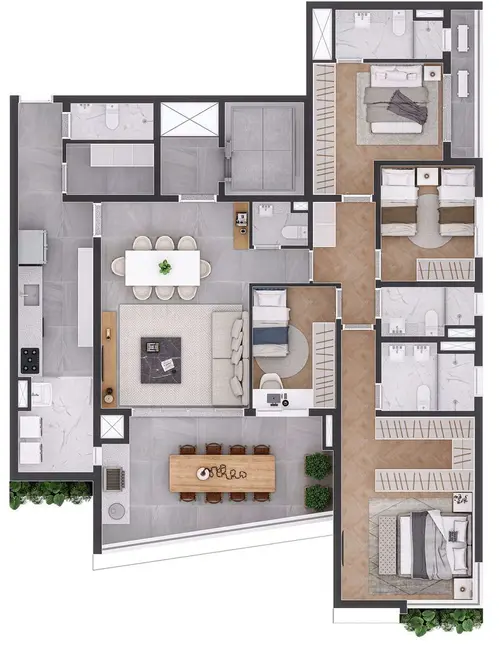 Foto 8 de Apartamento com 3 quartos à venda, 278m2 em Cerqueira César, São Paulo - SP