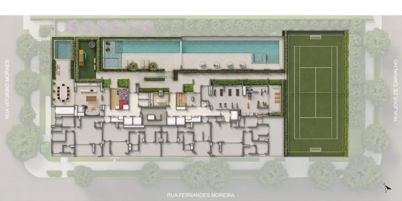 Apartamento com 2 quartos à venda, 76m2 em Chácara Santo Antônio (Zona Sul), São Paulo - SP - imagem 9 Foto 9 de Apartamento com 2 quartos à venda, 76m2 em Chácara Santo Antônio (Zona Sul), São Paulo - SP