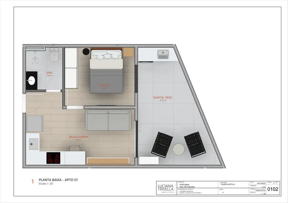 Foto 4 de Kitnet com 1 quarto à venda, 36m2 em Vila Zilda (Tatuapé), São Paulo - SP