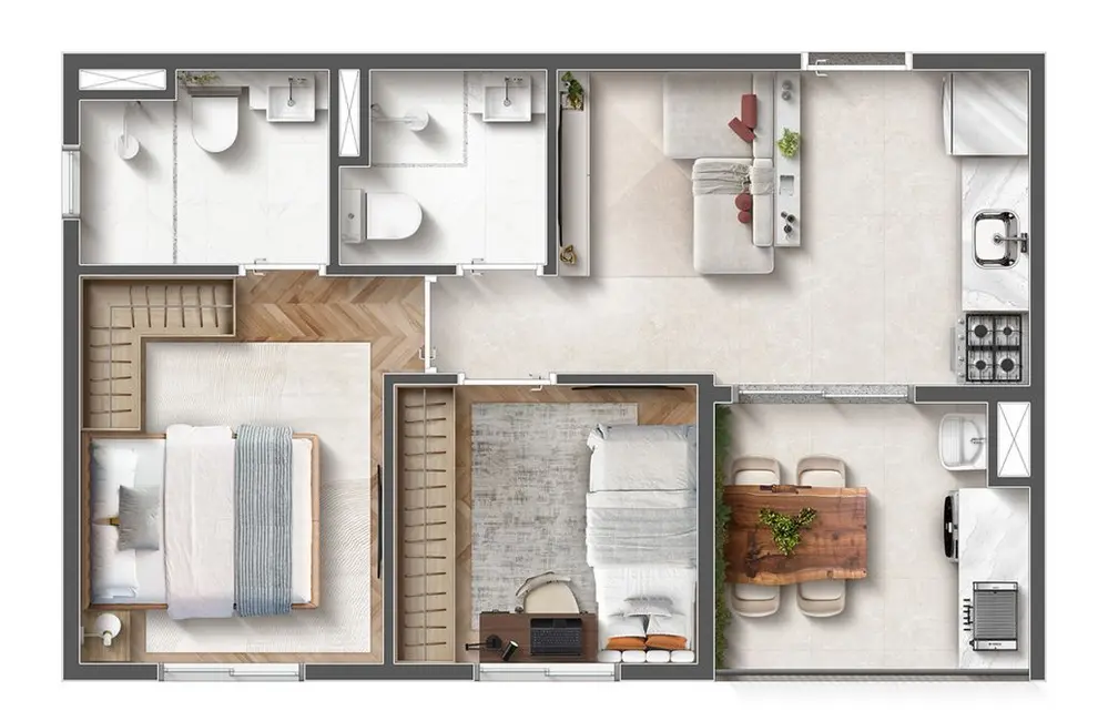 Foto 2 de Apartamento com 1 quarto à venda, 38m2 em Paraíso, São Paulo - SP