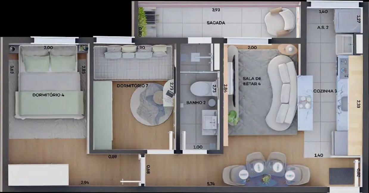 Foto 5 de Apartamento com 2 quartos à venda, 41m2 em Liberdade, São Paulo - SP