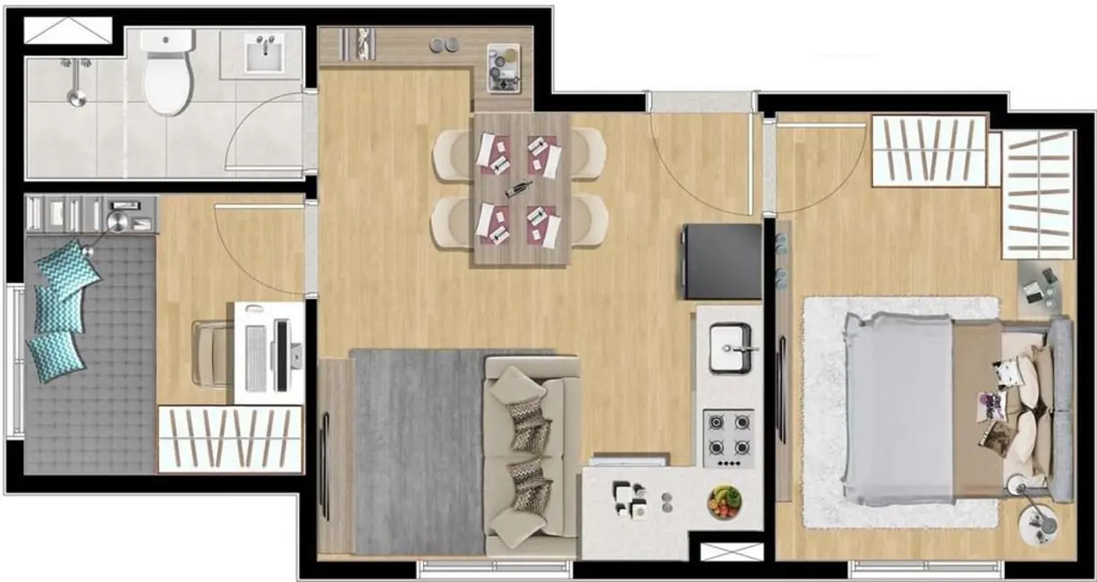 Kitnet com 1 quarto à venda, 24m2 em Liberdade, São Paulo - SP - imagem 1 Foto 1 de Kitnet com 1 quarto à venda, 24m2 em Liberdade, São Paulo - SP
