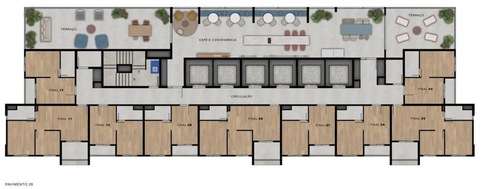 Foto 9 de Apartamento com 2 quartos à venda, 50m2 em Jardim Trussardi, São Paulo - SP