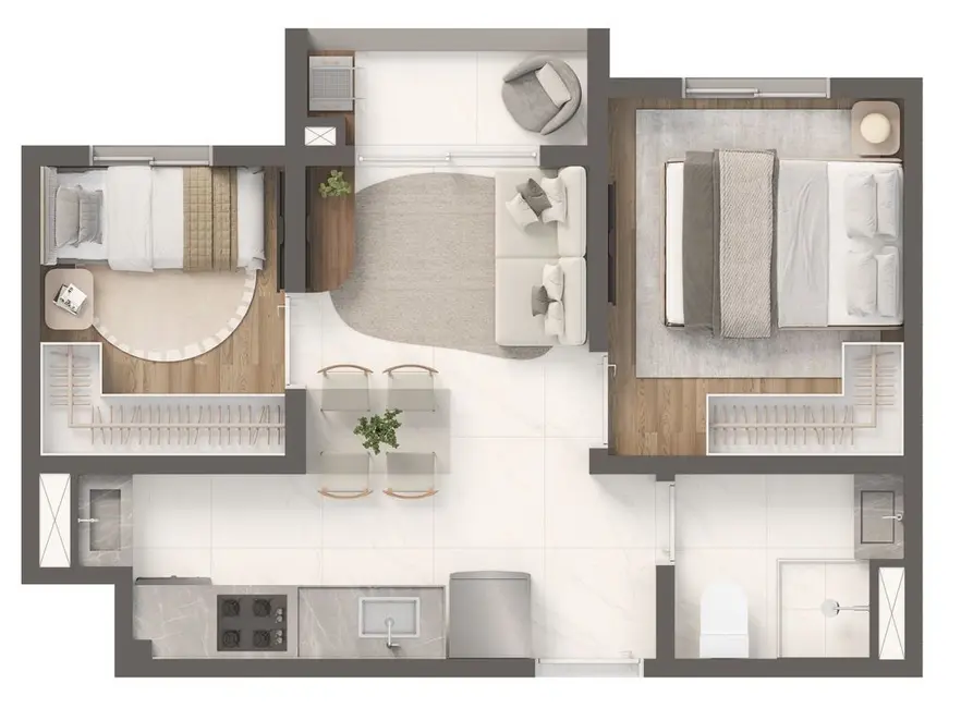 Apartamento com 1 quarto à venda, 25m2 em Vila Independência, São Paulo - SP - imagem 3 Foto 3 de Apartamento com 1 quarto à venda, 25m2 em Vila Independência, São Paulo - SP