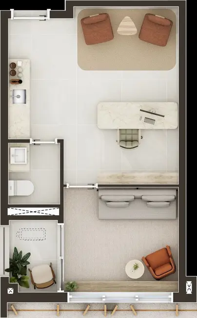Foto 3 de Sala Comercial à venda, 48m2 em Pinheiros, São Paulo - SP