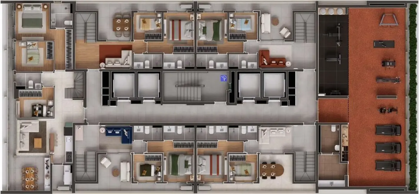 Apartamento com 2 quartos à venda, 55m2 em Moema, São Paulo - SP - imagem 7 Foto 7 de Apartamento com 2 quartos à venda, 55m2 em Moema, São Paulo - SP