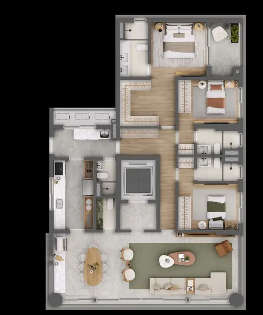 Apartamento com 3 quartos à venda, 370m2 em Moema, São Paulo - SP - imagem 2 Foto 2 de Apartamento com 3 quartos à venda, 370m2 em Moema, São Paulo - SP