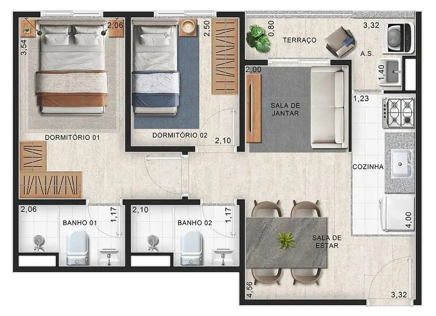 Foto 1 de Apartamento com 1 quarto à venda, 24m2 em Jardim Monte Kemel, São Paulo - SP