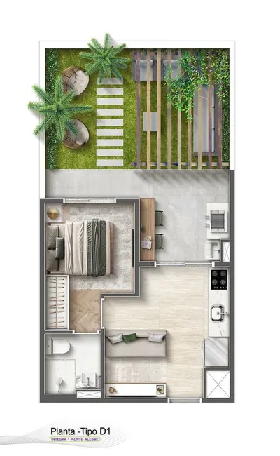 Foto 5 de Apartamento com 2 quartos à venda, 41m2 em Perdizes, São Paulo - SP