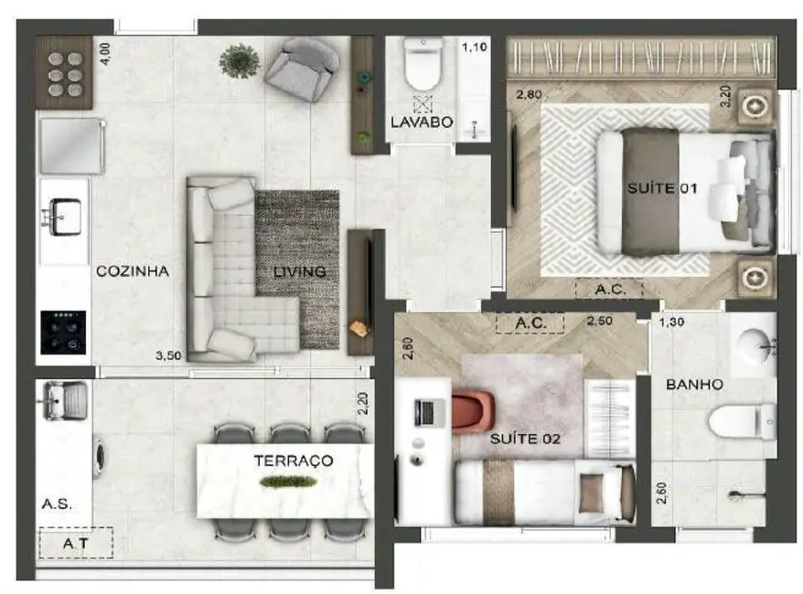 Foto 3 de Kitnet com 1 quarto à venda, 25m2 em Perdizes, São Paulo - SP
