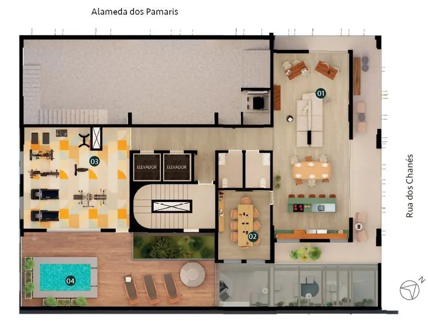 Kitnet com 1 quarto à venda, 24m2 em Moema, São Paulo - SP - imagem 4 Foto 4 de Kitnet com 1 quarto à venda, 24m2 em Moema, São Paulo - SP