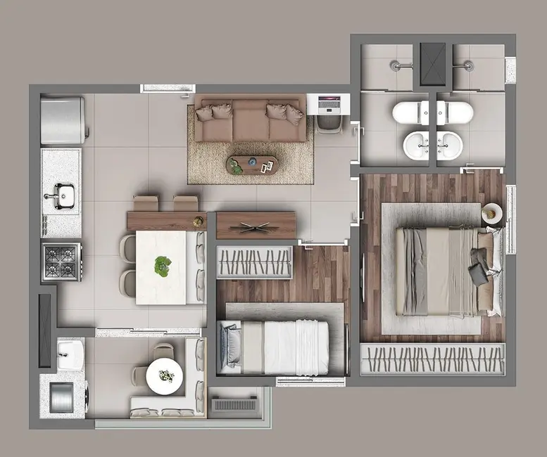 Apartamento com 3 quartos à venda, 129m2 em Vila Matilde, São Paulo - SP - imagem 5 Foto 5 de Apartamento com 3 quartos à venda, 129m2 em Vila Matilde, São Paulo - SP