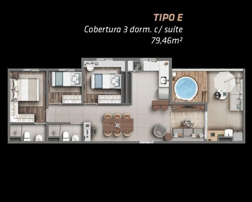 Apartamento com 3 quartos à venda, 129m2 em Vila Matilde, São Paulo - SP - imagem 3 Foto 3 de Apartamento com 3 quartos à venda, 129m2 em Vila Matilde, São Paulo - SP