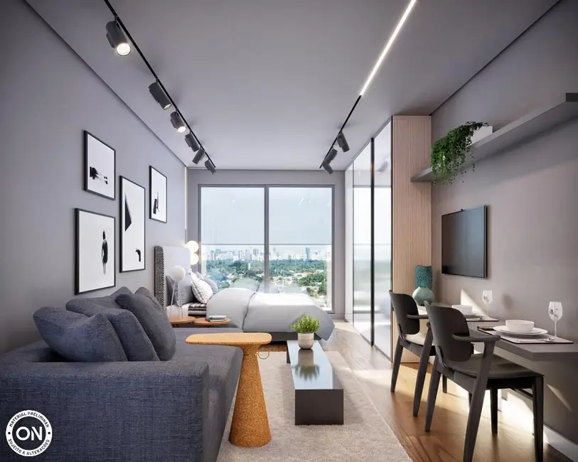 Kitnet com 1 quarto à venda, 44m2 em Jardim Paulista, São Paulo - SP - imagem 3 Foto 3 de Kitnet com 1 quarto à venda, 44m2 em Jardim Paulista, São Paulo - SP
