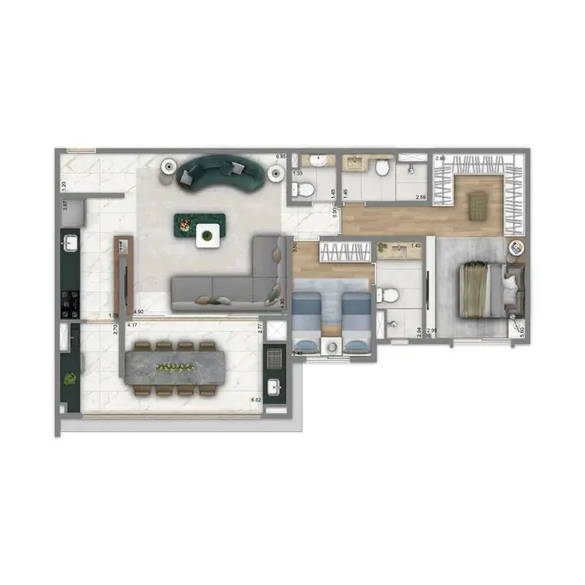 Foto 1 de Apartamento com 3 quartos à venda, 147m2 em Tatuapé, São Paulo - SP