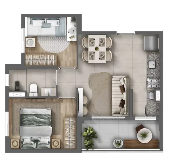 Apartamento com 2 quartos à venda, 36m2 em Saúde, São Paulo - SP - imagem 9 Foto 9 de Apartamento com 2 quartos à venda, 36m2 em Saúde, São Paulo - SP