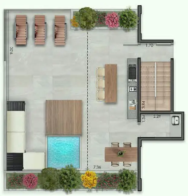 Foto 7 de Apartamento com 2 quartos à venda, 48m2 em Vila Clementino, São Paulo - SP