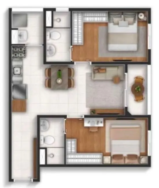 Foto 9 de Apartamento com 2 quartos à venda, 35m2 em Perdizes, São Paulo - SP