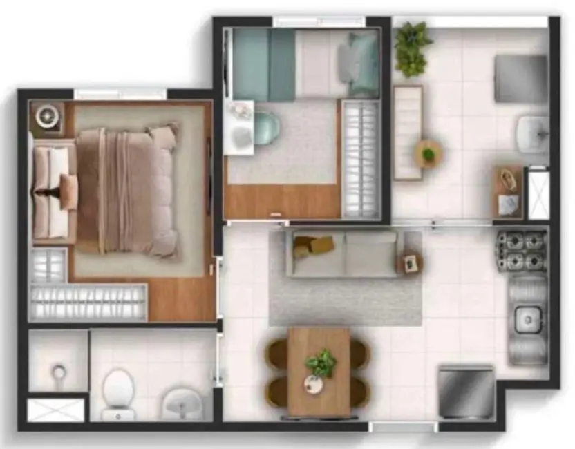 Foto 1 de Apartamento com 1 quarto à venda, 25m2 em Perdizes, São Paulo - SP