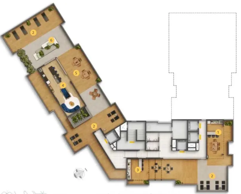 Foto 3 de Apartamento com 1 quarto à venda, 25m2 em Perdizes, São Paulo - SP