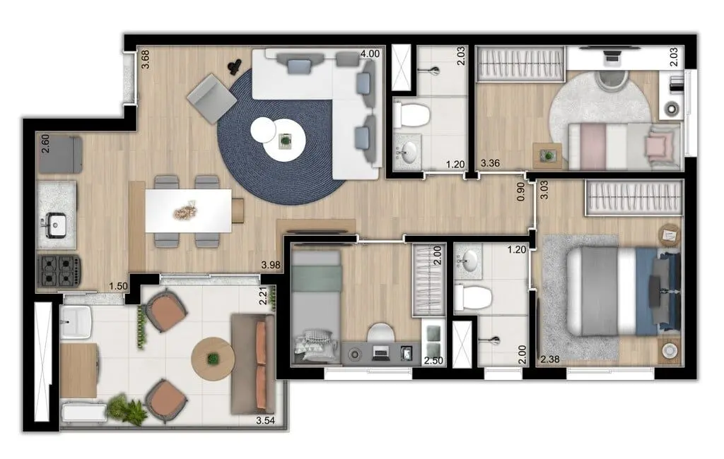 Foto 8 de Apartamento com 1 quarto à venda, 34m2 em Ipiranga, São Paulo - SP