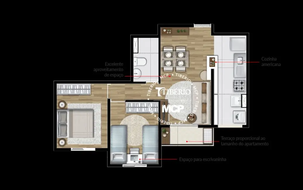 Apartamento com 3 quartos à venda, 65m2 em Centro, Diadema - SP - imagem 6 Foto 6 de Apartamento com 3 quartos à venda, 65m2 em Centro, Diadema - SP