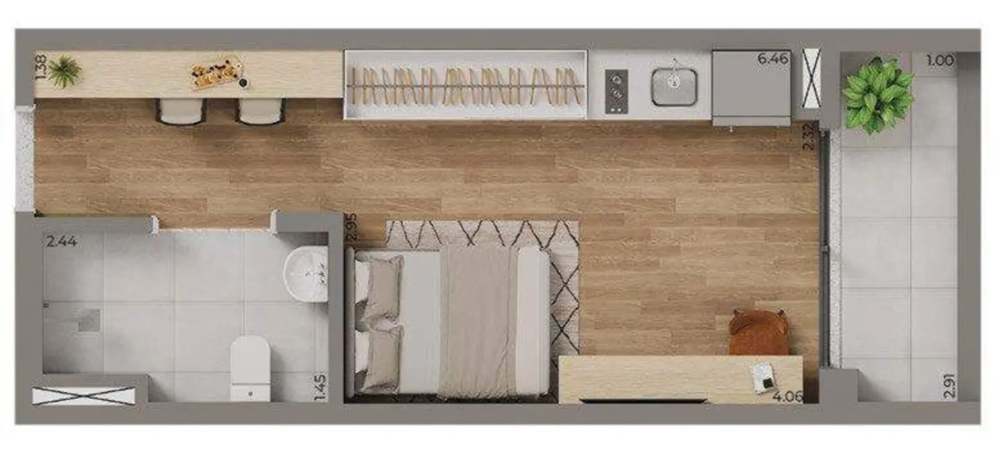 Apartamento com 1 quarto à venda, 86m2 em Saúde, São Paulo - SP - imagem 2 Foto 2 de Apartamento com 1 quarto à venda, 86m2 em Saúde, São Paulo - SP