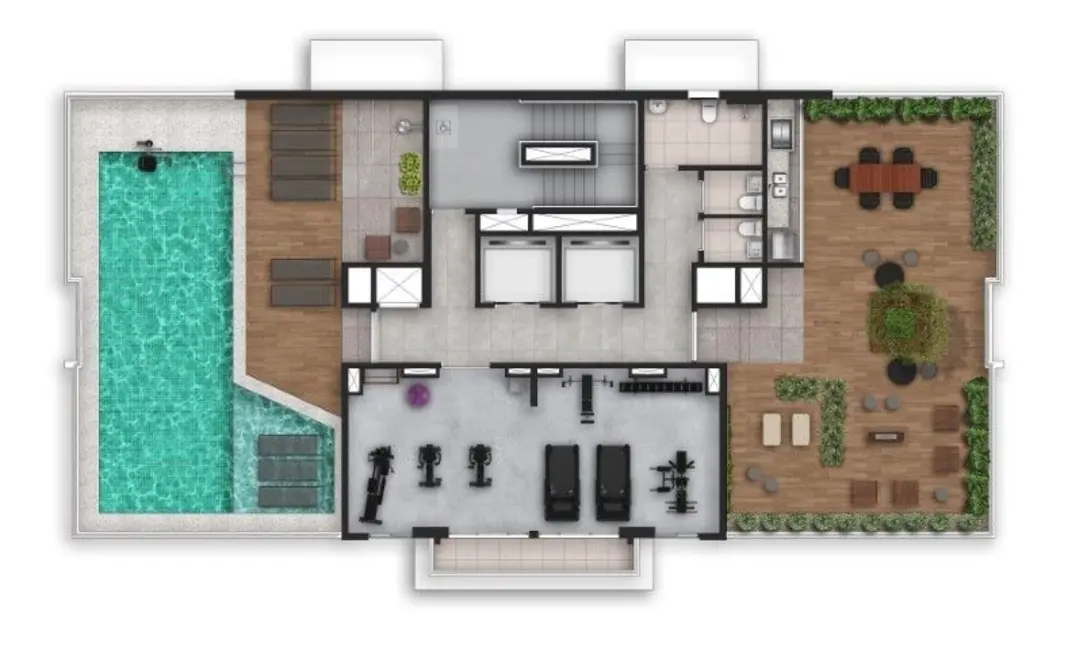 Apartamento com 1 quarto à venda, 27m2 em Pinheiros, São Paulo - SP - imagem 3 Foto 3 de Apartamento com 1 quarto à venda, 27m2 em Pinheiros, São Paulo - SP
