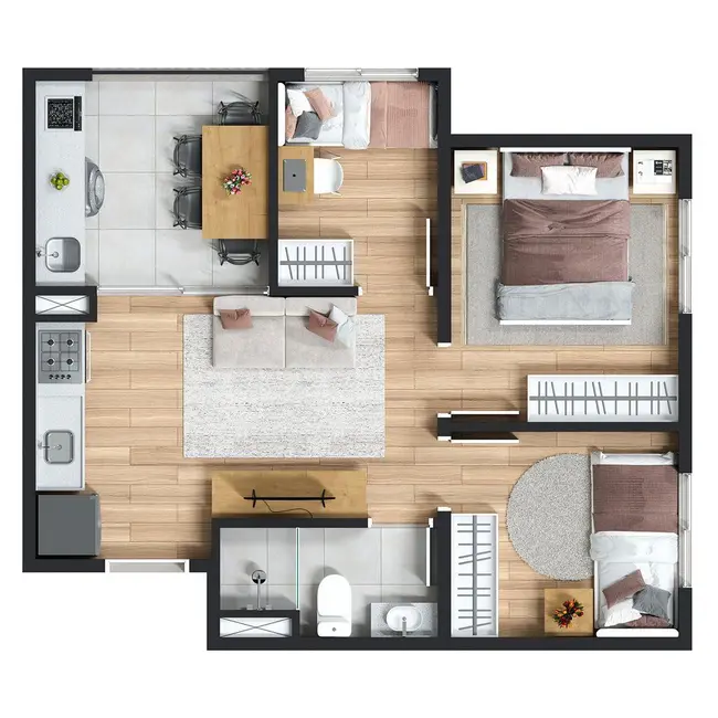 Foto 7 de Kitnet com 1 quarto à venda, 41m2 em Consolação, São Paulo - SP