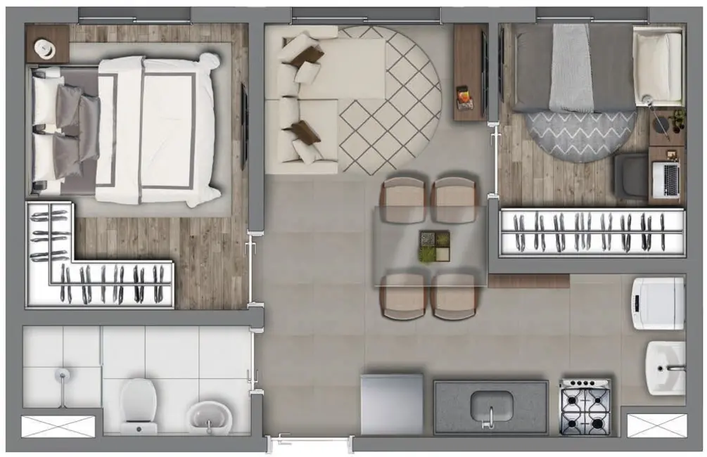 Apartamento com 3 quartos à venda, 78m2 em Belenzinho, São Paulo - SP - imagem 8 Foto 8 de Apartamento com 3 quartos à venda, 78m2 em Belenzinho, São Paulo - SP