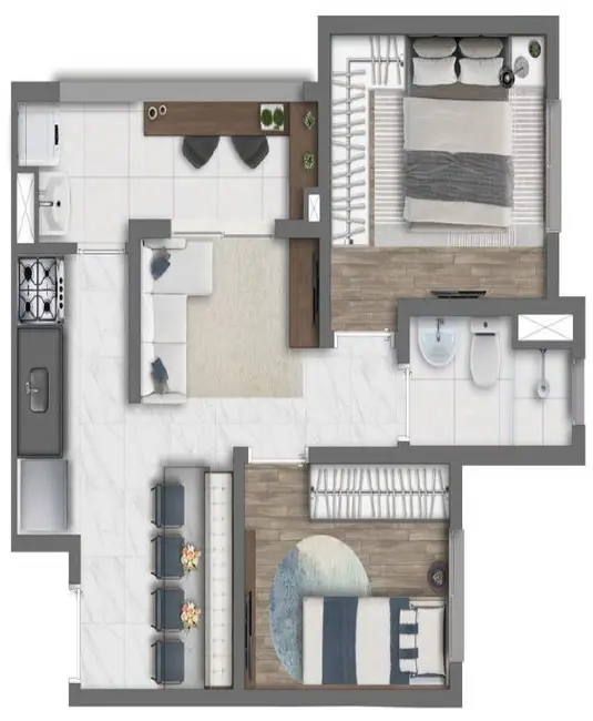 Apartamento com 3 quartos à venda, 78m2 em Belenzinho, São Paulo - SP - imagem 1 Foto 1 de Apartamento com 3 quartos à venda, 78m2 em Belenzinho, São Paulo - SP