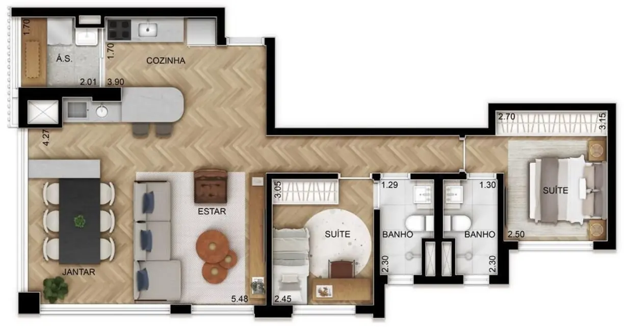 Foto 3 de Cobertura com 3 quartos à venda, 160m2 em Jardim Vila Mariana, São Paulo - SP